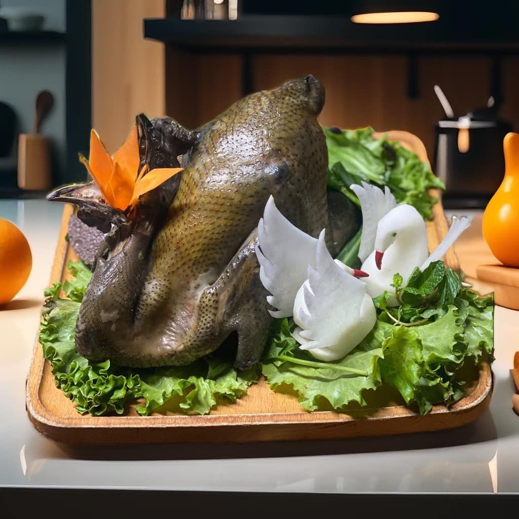 Gà đen nhà hàng Dao Đỏ SaPa