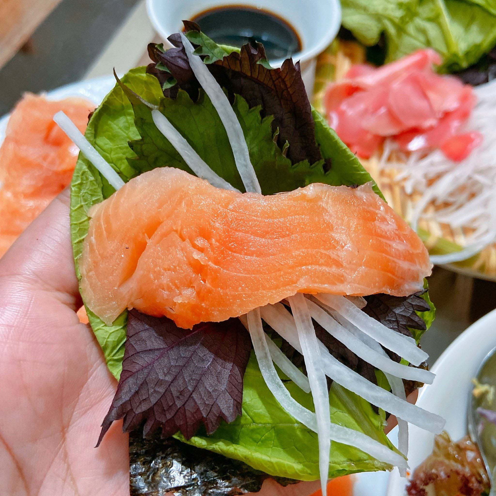 Gỏi cá hồi Sa Pa