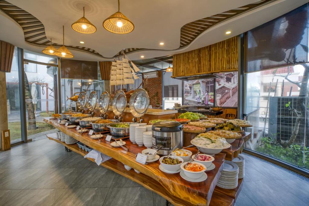 Buffet hải sản tại nhà hàng hạng sang