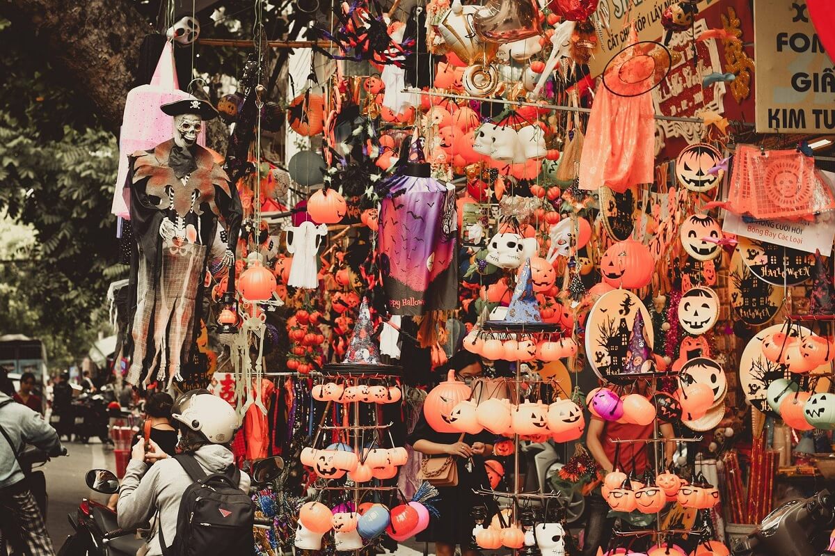 Không gian ma mị và độc đáo tại một số nơi tổ chức lễ hội Halloween ở Hà Nội 