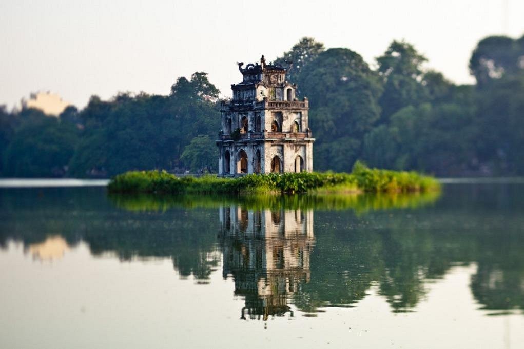 Hanoi Old Quarter map The Turtle Tower in Hanoi is a symbolic testament to the city's legends and cultural heritage