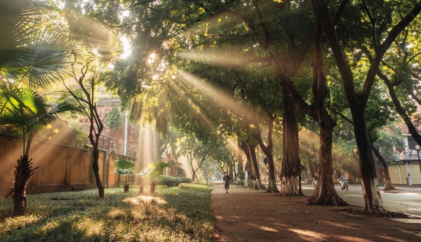 Hanoi weather in November is characterized by mild temperatures and low humidity