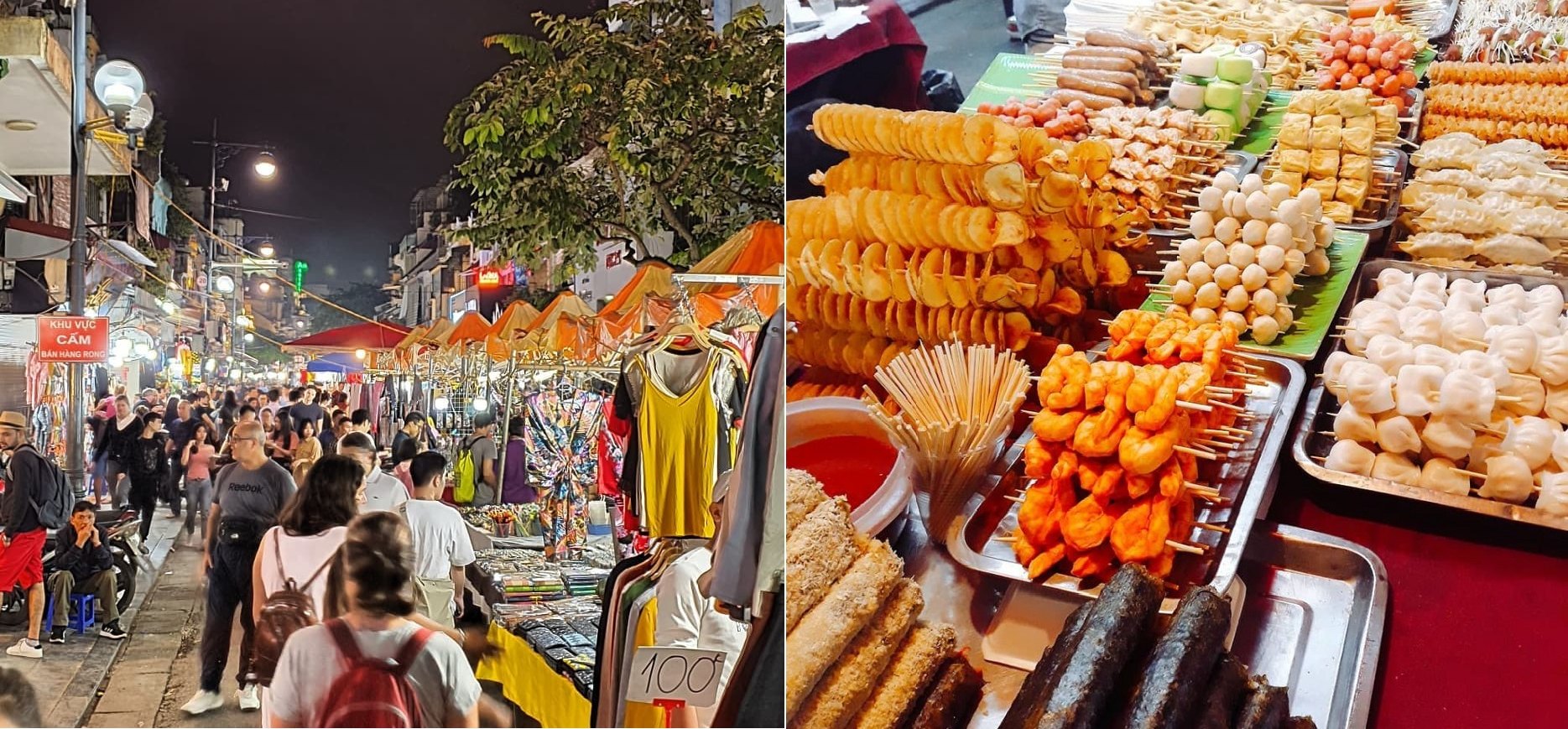 Hanoi weekend night market