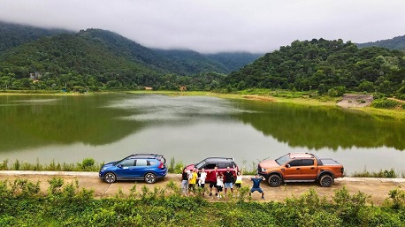 Khám phá hồ Chòm Núi – địa điểm cắm trại lý tưởng ở ngoại thành Hà Nội