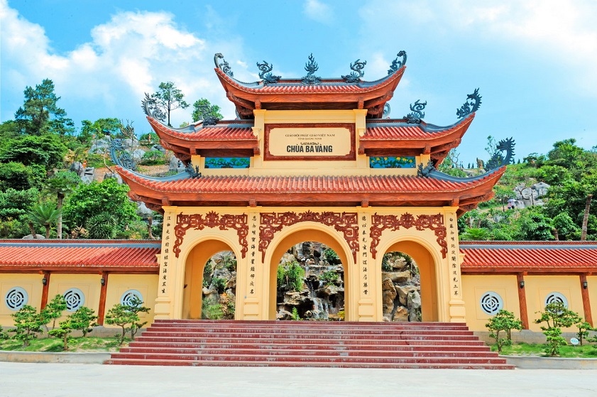 Chùa Ba Vàng - điểm đến tâm linh nổi tiếng tại Quảng Ninh