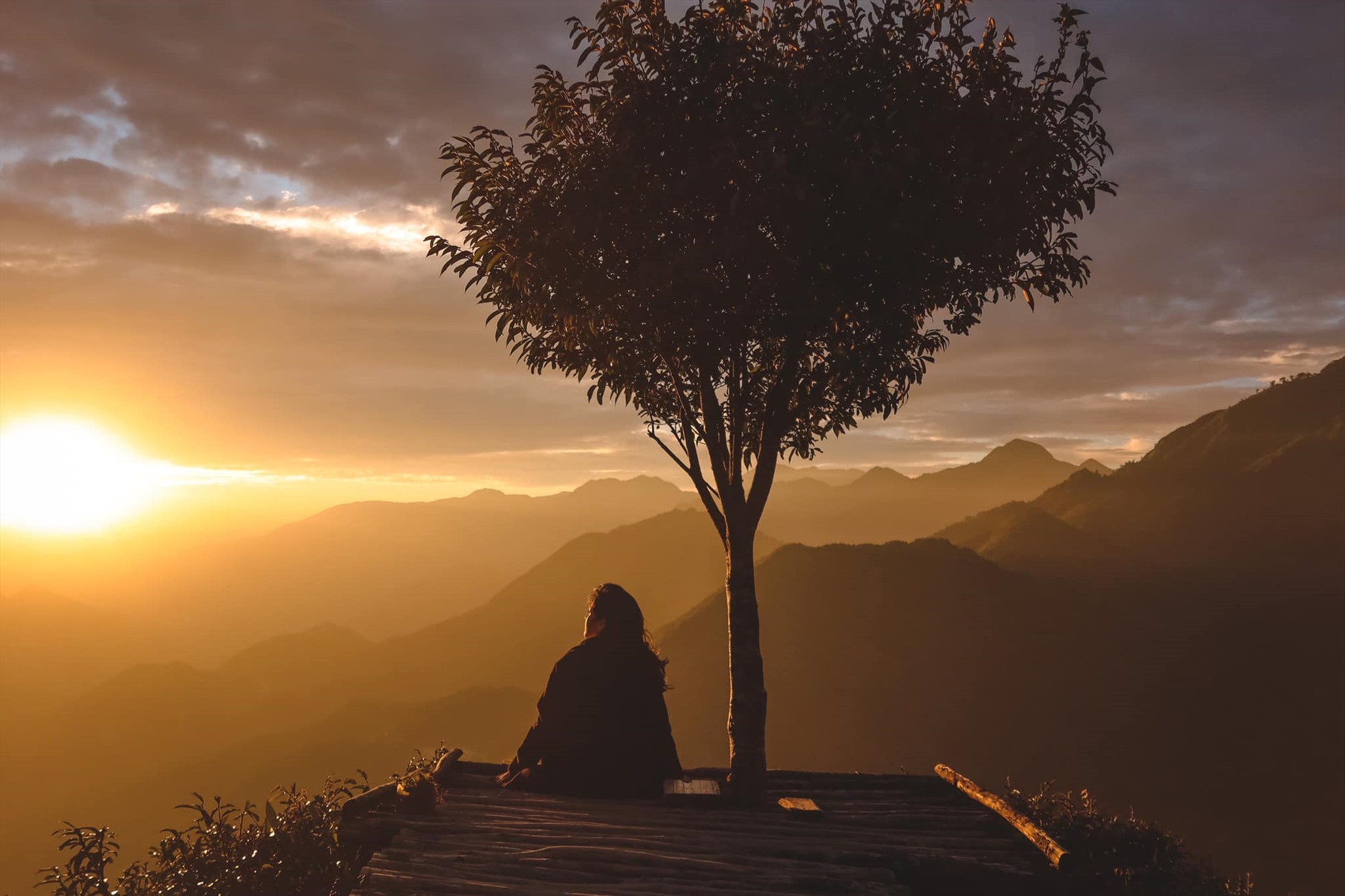 Ngắm hoàng hôn đèo Ô Quy Hồ