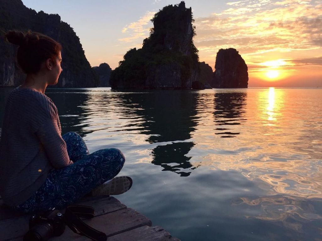 Hoàng hôn trên đảo Nam Cát