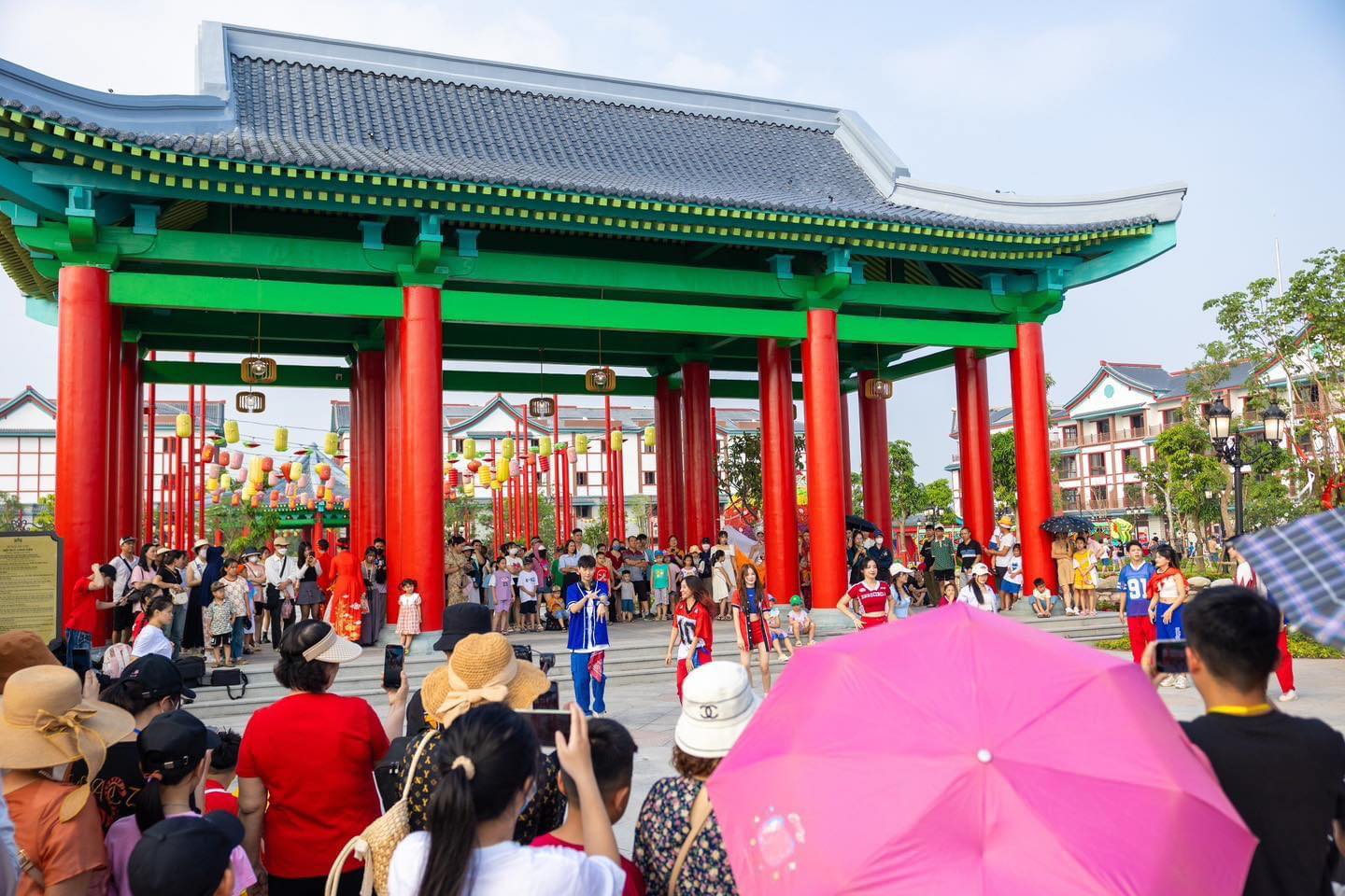 Hoạt động ở công viên văn hóa Hàn Quốc K-Park