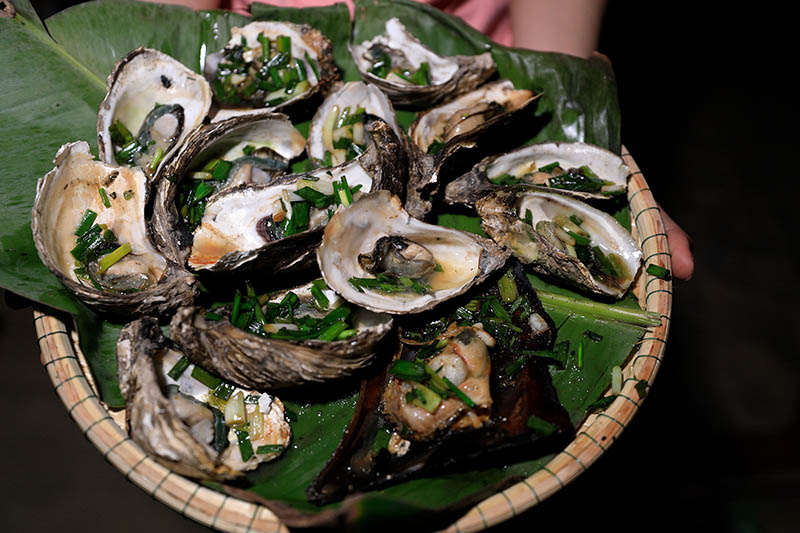 Hòn Chảo Huế Hải sản ở đảo Hòn Chảo vô cùng tươi ngon