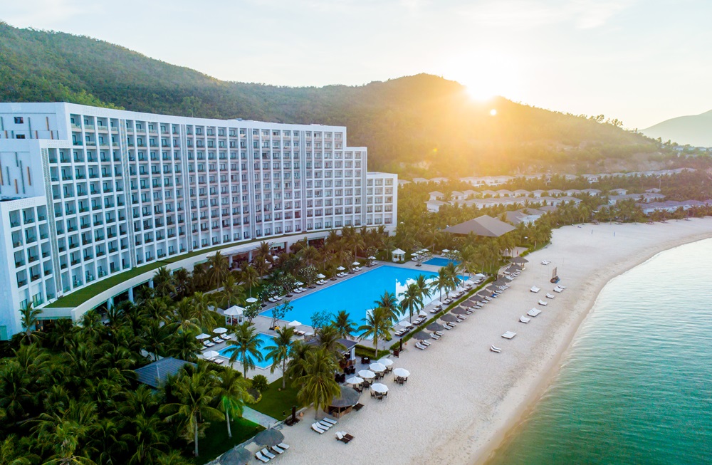 Vinpearl Resort & Spa Nha Trang Bay sở hữu phong cách thiết kế sang trọng, ấn tượng