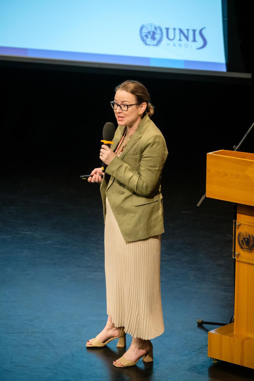 Embassy of Ireland in Vietnam Deirdre Ní Fhallúin, the Ambassador of Ireland to Vietnam since 2023