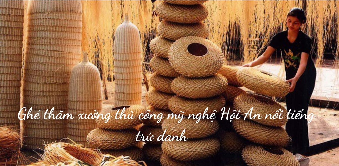 xưởng thủ công mỹ nghệ Hội An