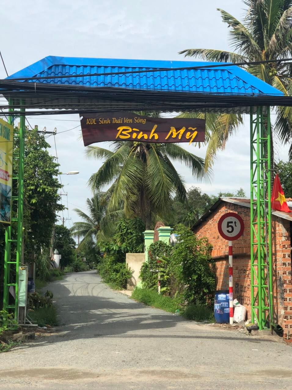 KDL sinh thái ven sông Bình Mỹ