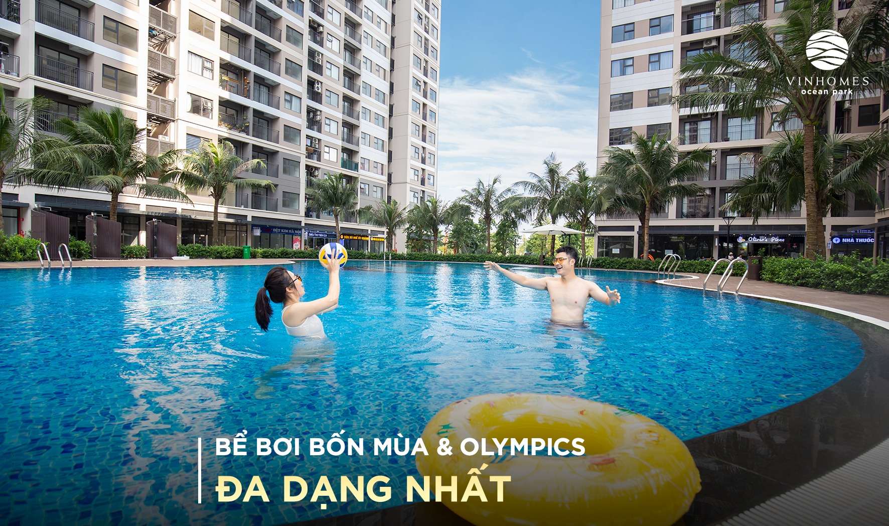 Bể bơi bốn mùa tại Ocean Park