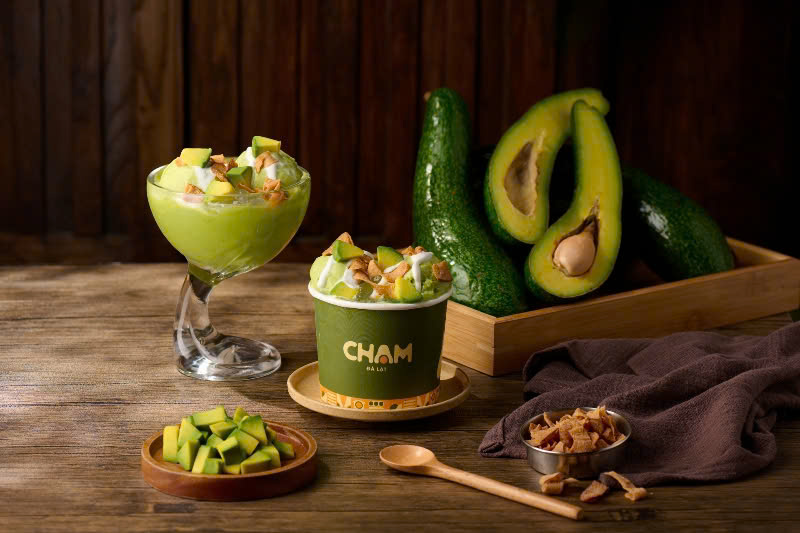 Kem bơ Chạm Đà Lạt tại Nha Trang