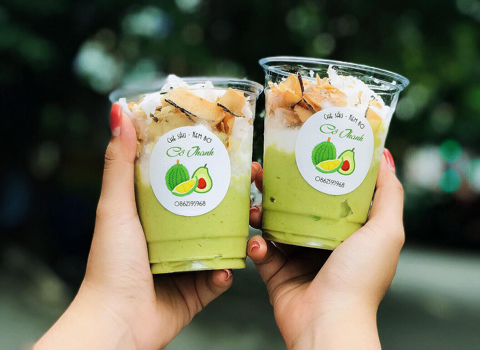 Kem bơ Sài Gòn Cô Thanh