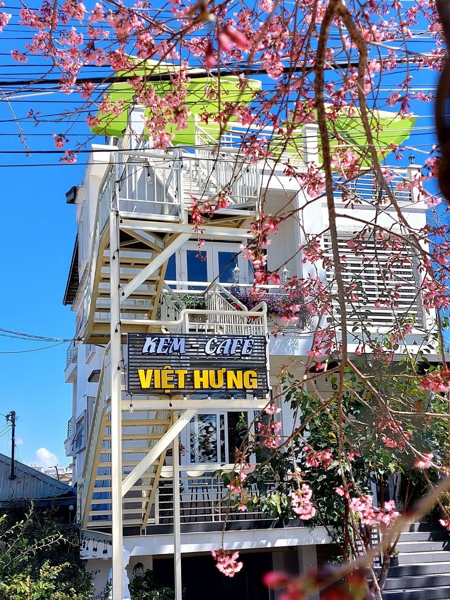 Kem Đà Lạt Không gian nên thơ, nhẹ nhàng của quán kem Đà Lạt Việt Hưng