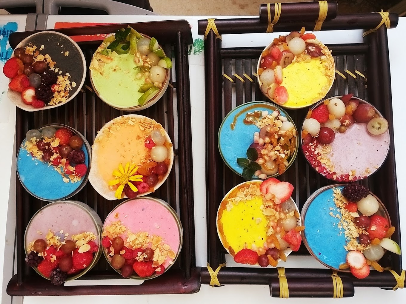 Kem Đà Lạt Những thức kem Đà Lạt bắt mắt của xưởng kem Đà Lạt