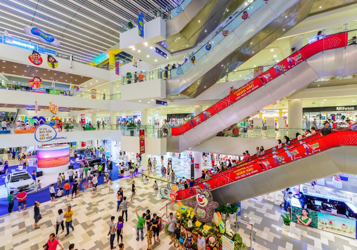 Không gian bên trong SC VivoCity