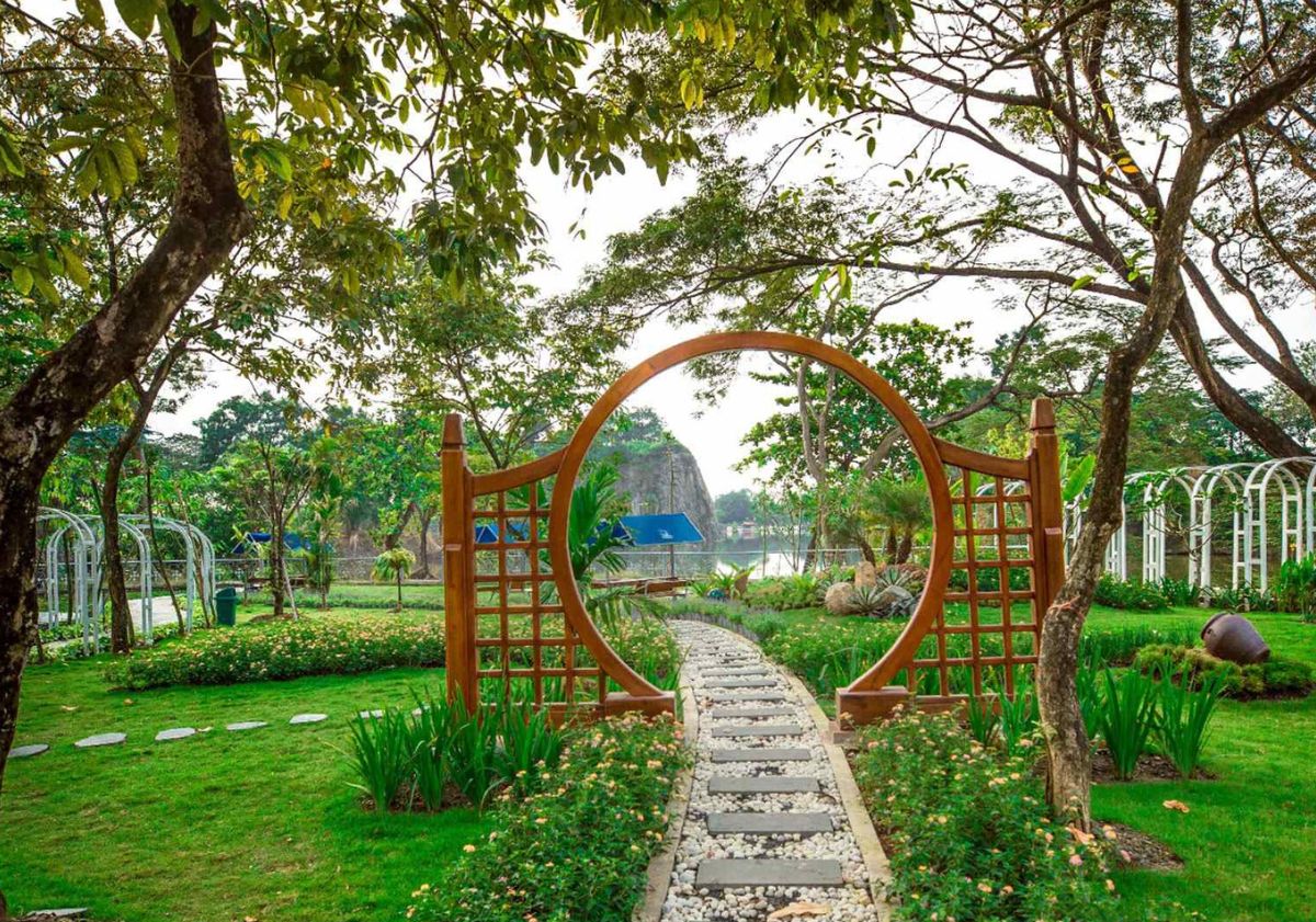 Không gian khu du lịch Bửu Long