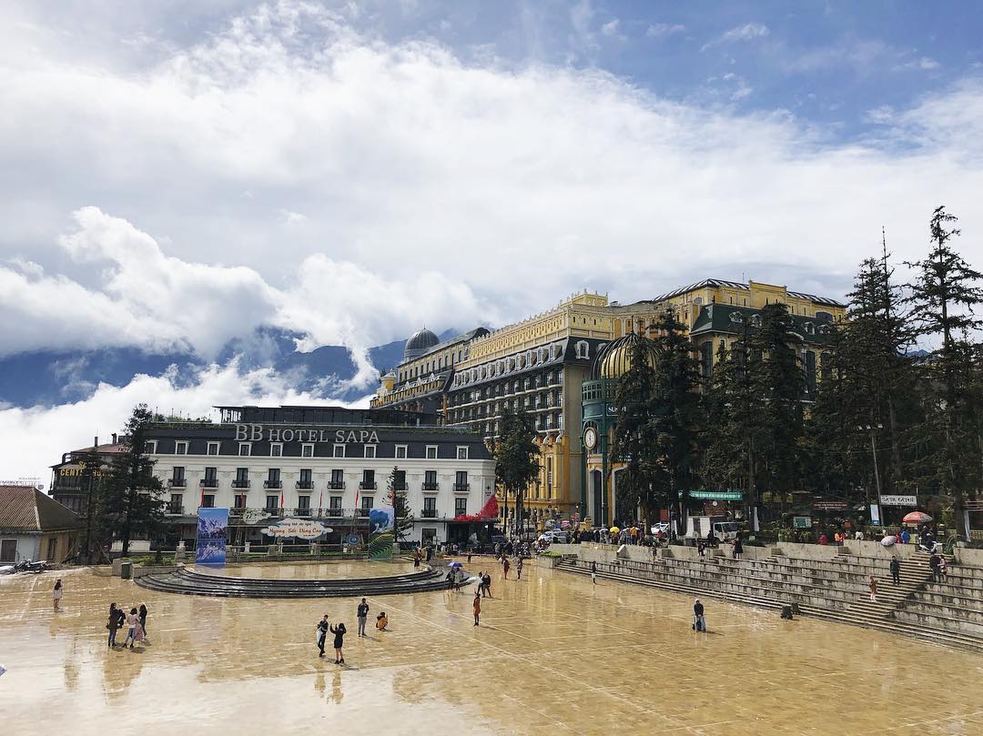 Không gian quảng trường Sa Pa