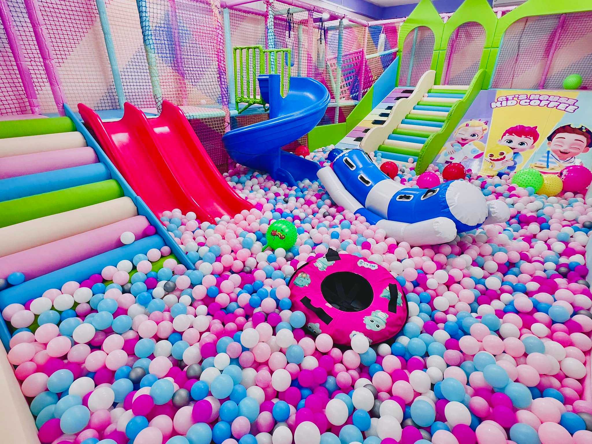 khu vui chơi trẻ em Thủ Đức Khu vui chơi Ct’s House & Kids Cafe