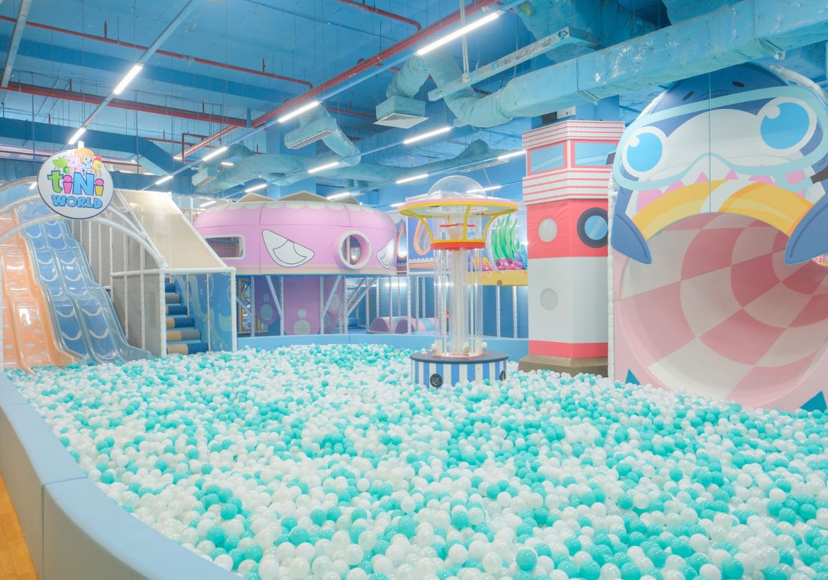 Khu vui chơi tại Aeon Mall Tân Phú Celadon