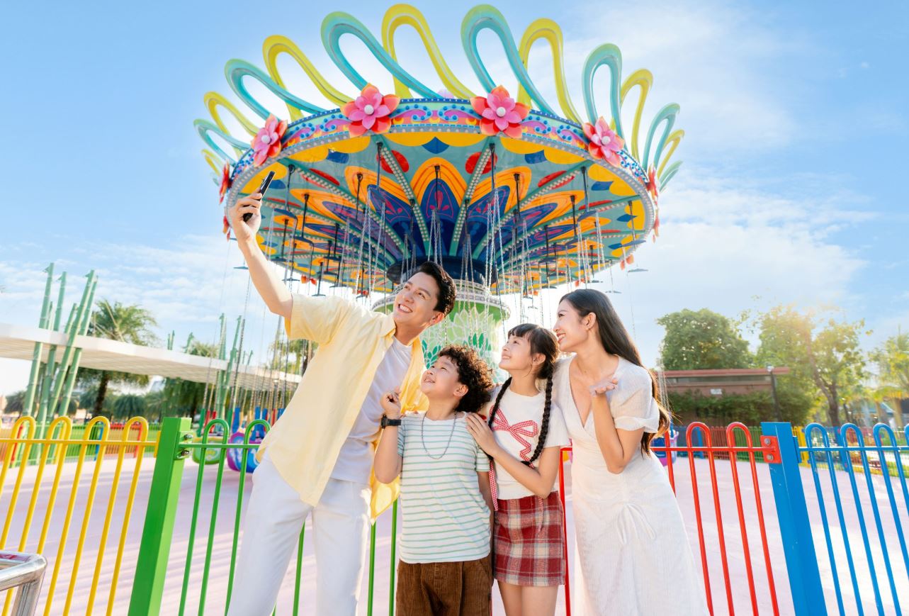 Cùng gia đình check in tại Công viên Grand Park