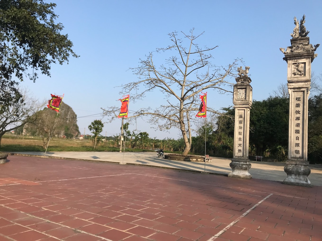 Đền thờ Mai An Tiêm Kiến trúc đền Mai An Tiêm