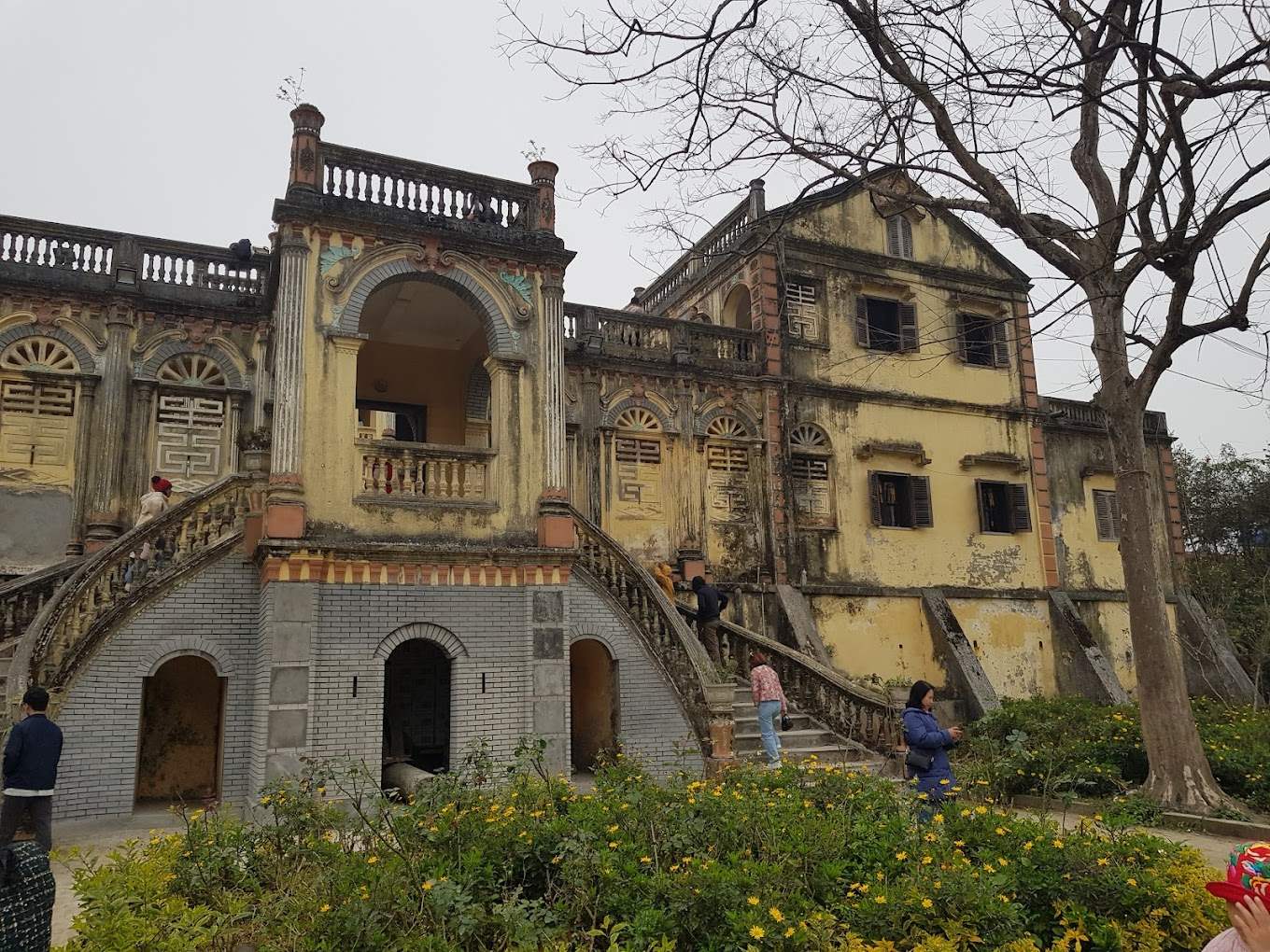 Dinh thự Hoàng A Tưởng Kiến trúc dinh Hoàng A Tưởng