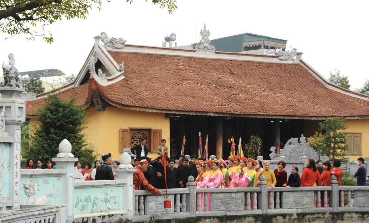 Làng Cự Đà là một trong những ngôi làng cổ nổi tiếng tại Hà Nội