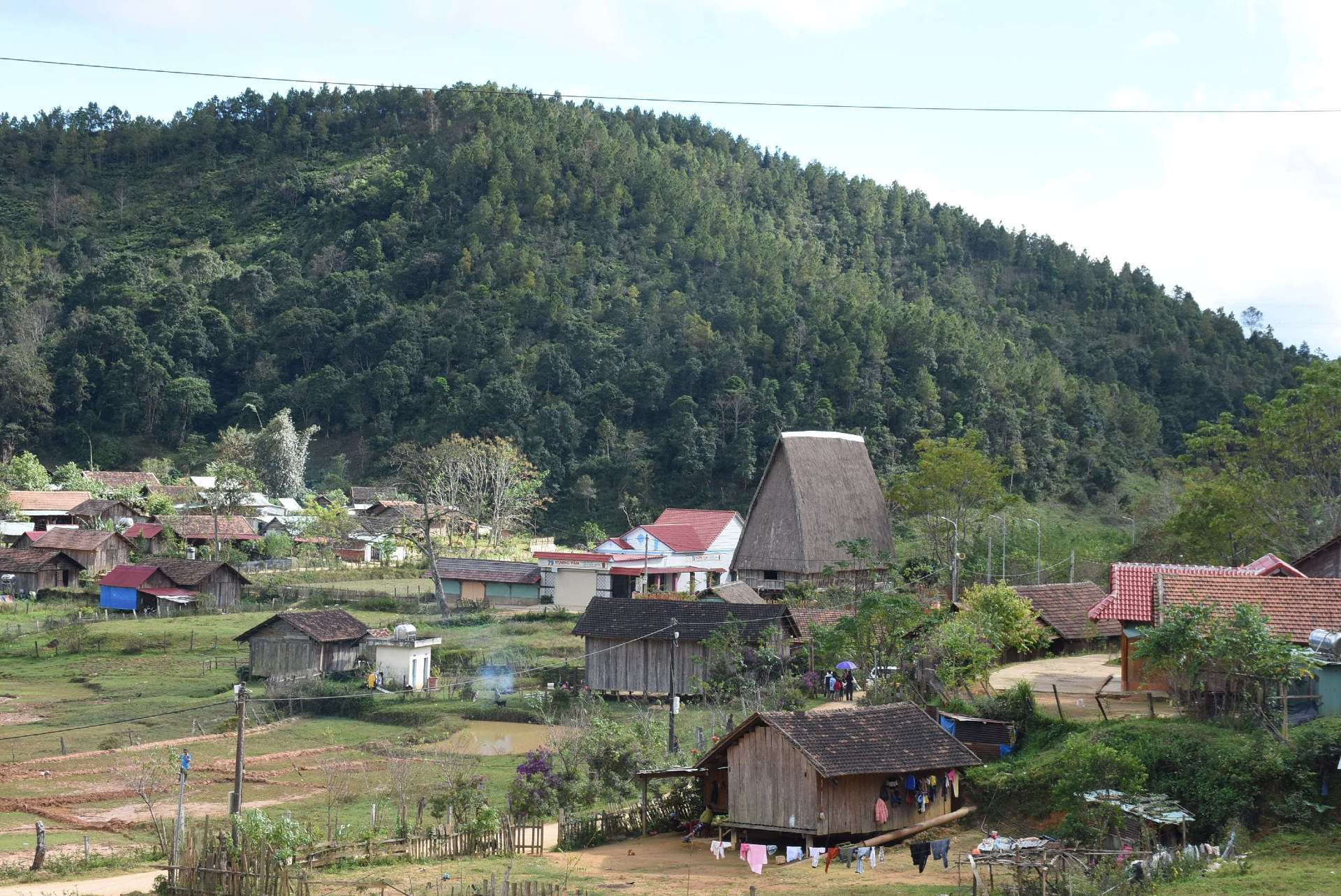 làng du lịch cộng đồng Kon Pring Chiêm ngưỡng cảnh quan thiên nhiên thơ mộng