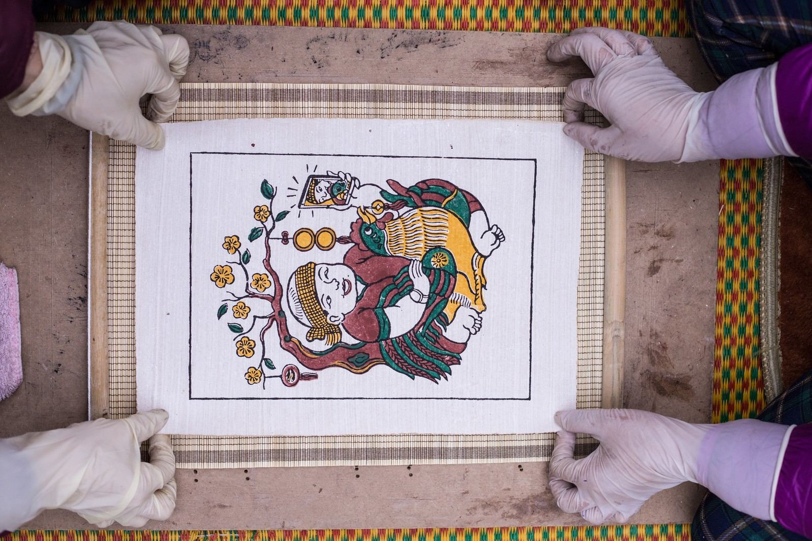 Tự tay tạo nên bức tranh ý nghĩa 