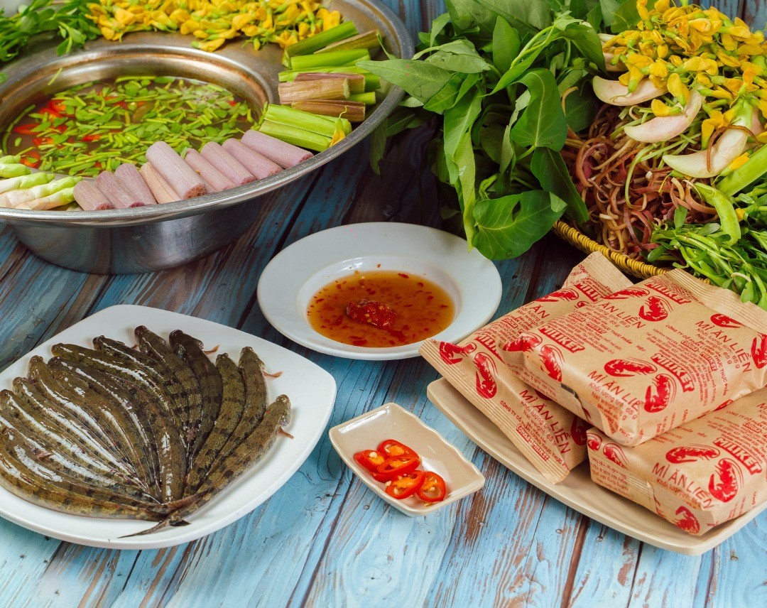 Lẩu cá kèo của quán Ăn ngon Miền Tây