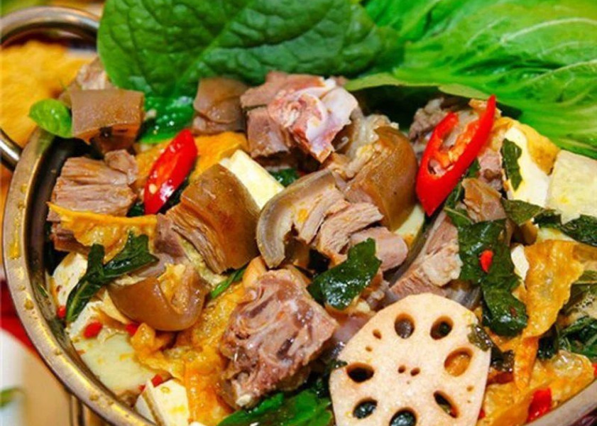 Lẩu dê Đà Lạt với hương vị thơm ngon, ấn tượng, khiến du khách nhớ mãi