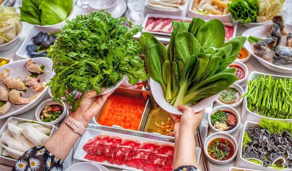 lẩu rau Đà Lạt Quán buffet rau thực khách không nên bỏ qua