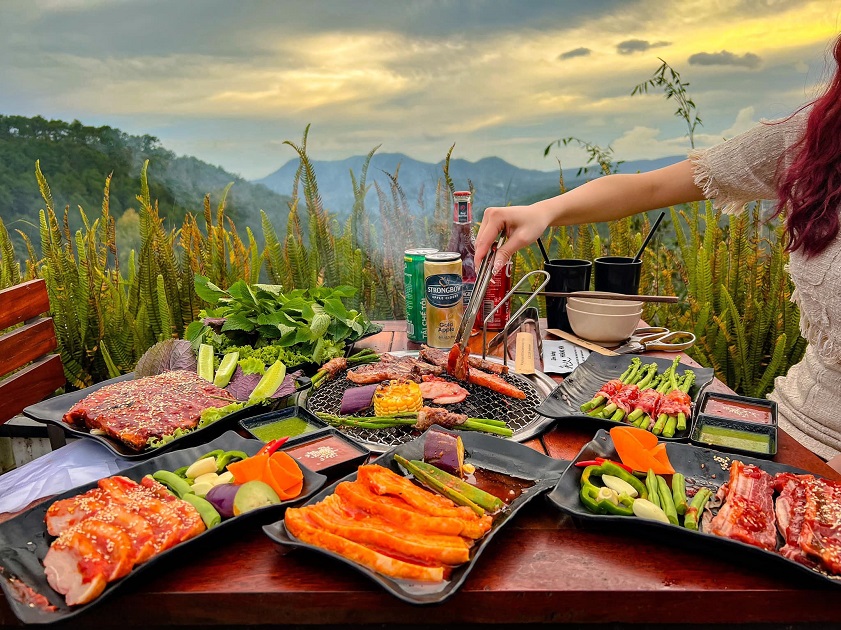 Lẩu nướng Đà Lạt Quán buffet lẩu nướng Đà Lạt - Lạc Chíu