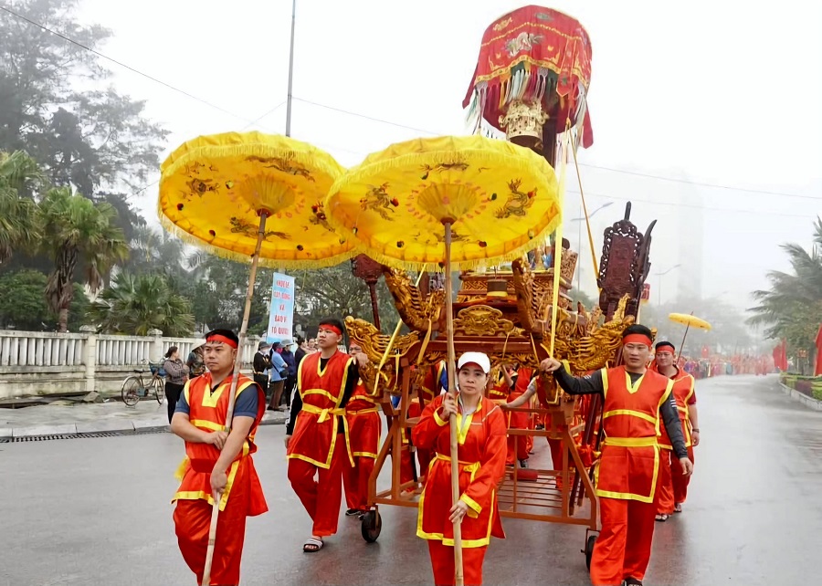 Đền Độc Cước Lễ hội Cầu Phúc đền Độc Cước