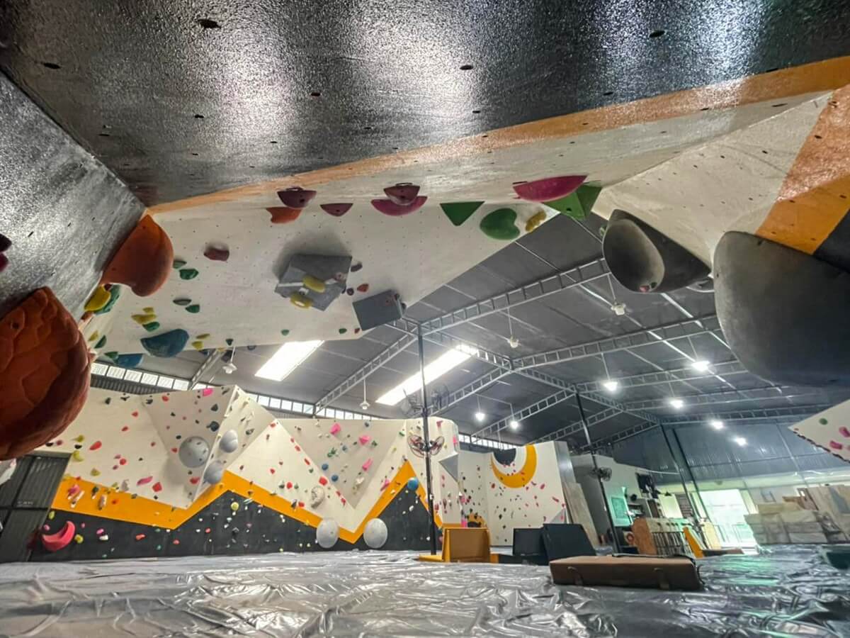 Không gian bên trong VietClimb rộng rãi