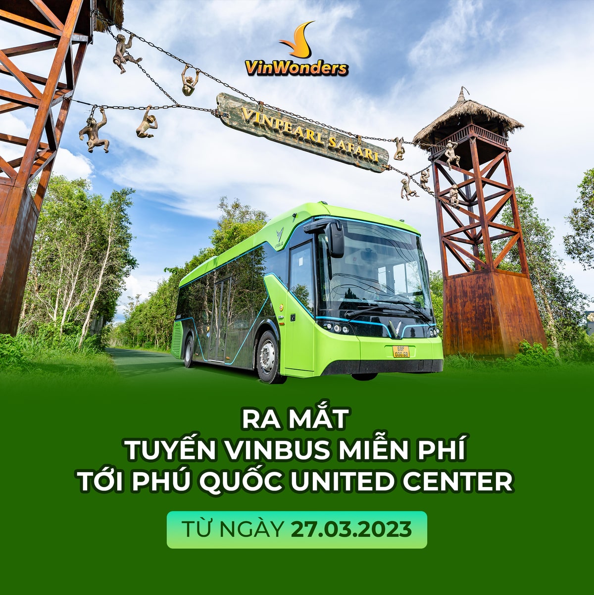 Lịch trình xe bus Safari Phú Quốc