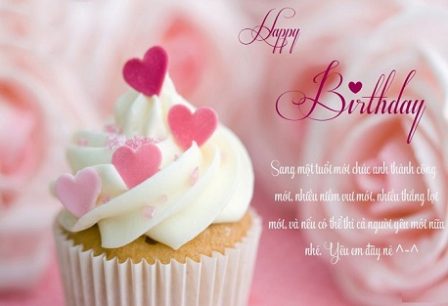 Tổng hợp những lời chúc sinh nhật người yêu ý nghĩa, hay nhất