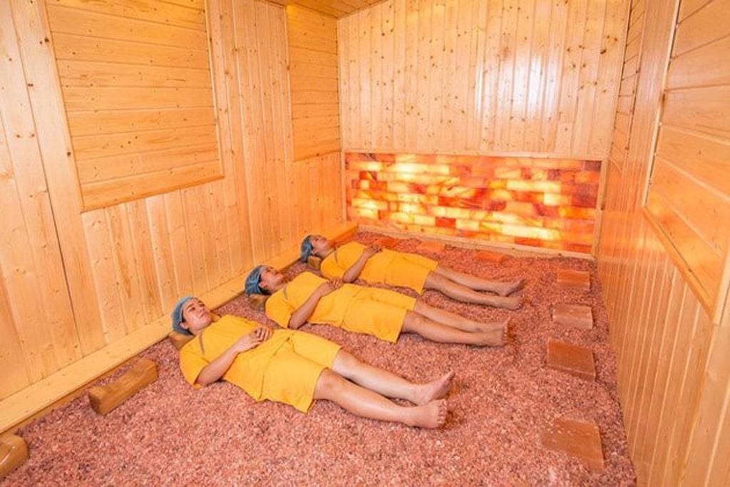 Lợi ích của xông hơi đá muối