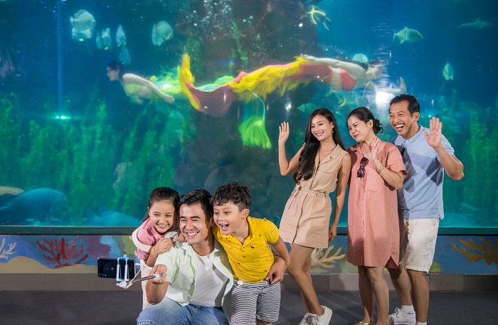 Mãn nhãn với những màn biểu diễn siêu hấp dẫn tại Sea World VinWonders Nha Trang