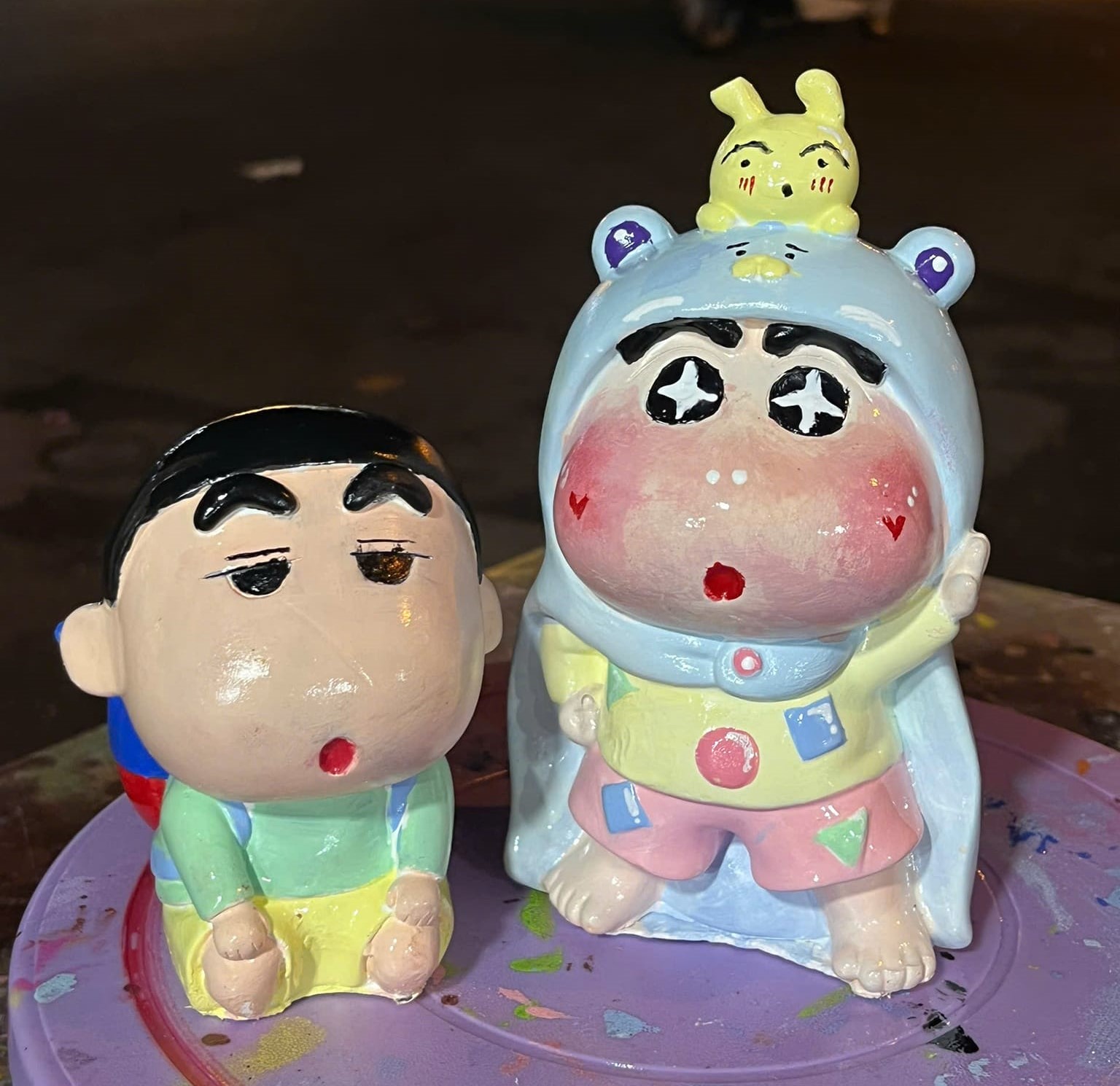 Mẫu tượng đáng yêu tiệm nhà Ú