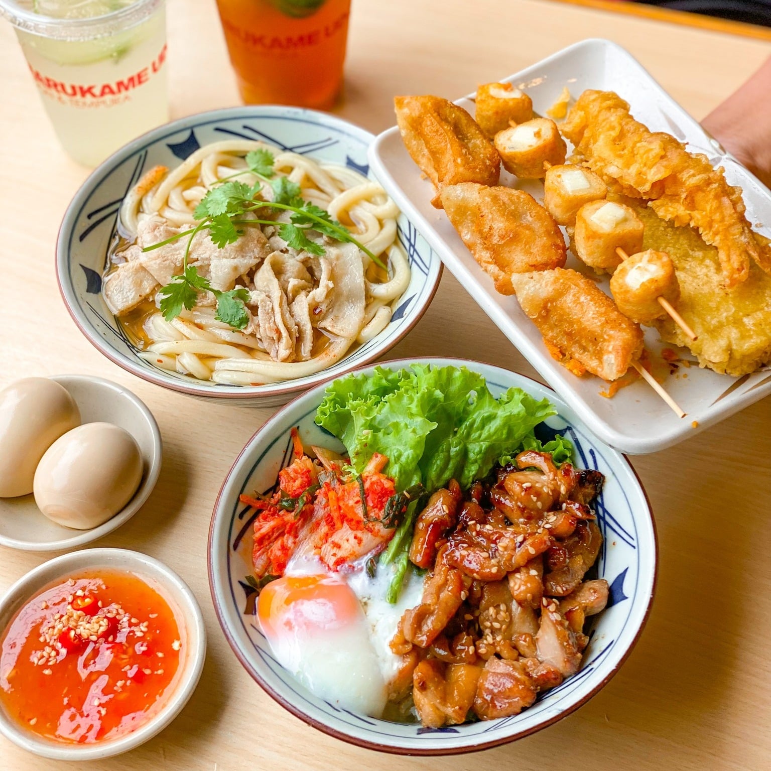 Marukame là thương hiệu mì udon số 1 tại Nhật Bản