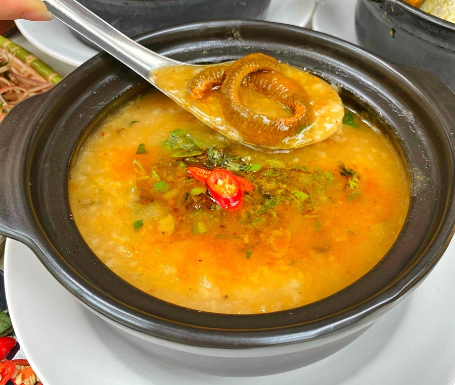 Món ăn đêm cháo lươn Thanh Hóa