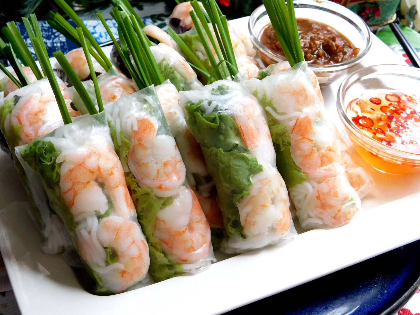 Gỏi cuốn tôm thịt ú nu, siêu nhiều nhân