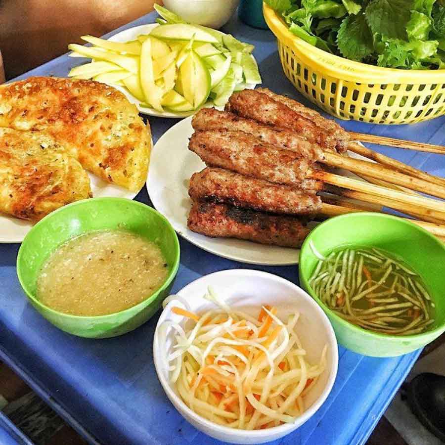 món ngon Hà Đông Bánh xèo & nem lụi - món ngon Hà Đông khiến bao thực khách phải điêu đứng