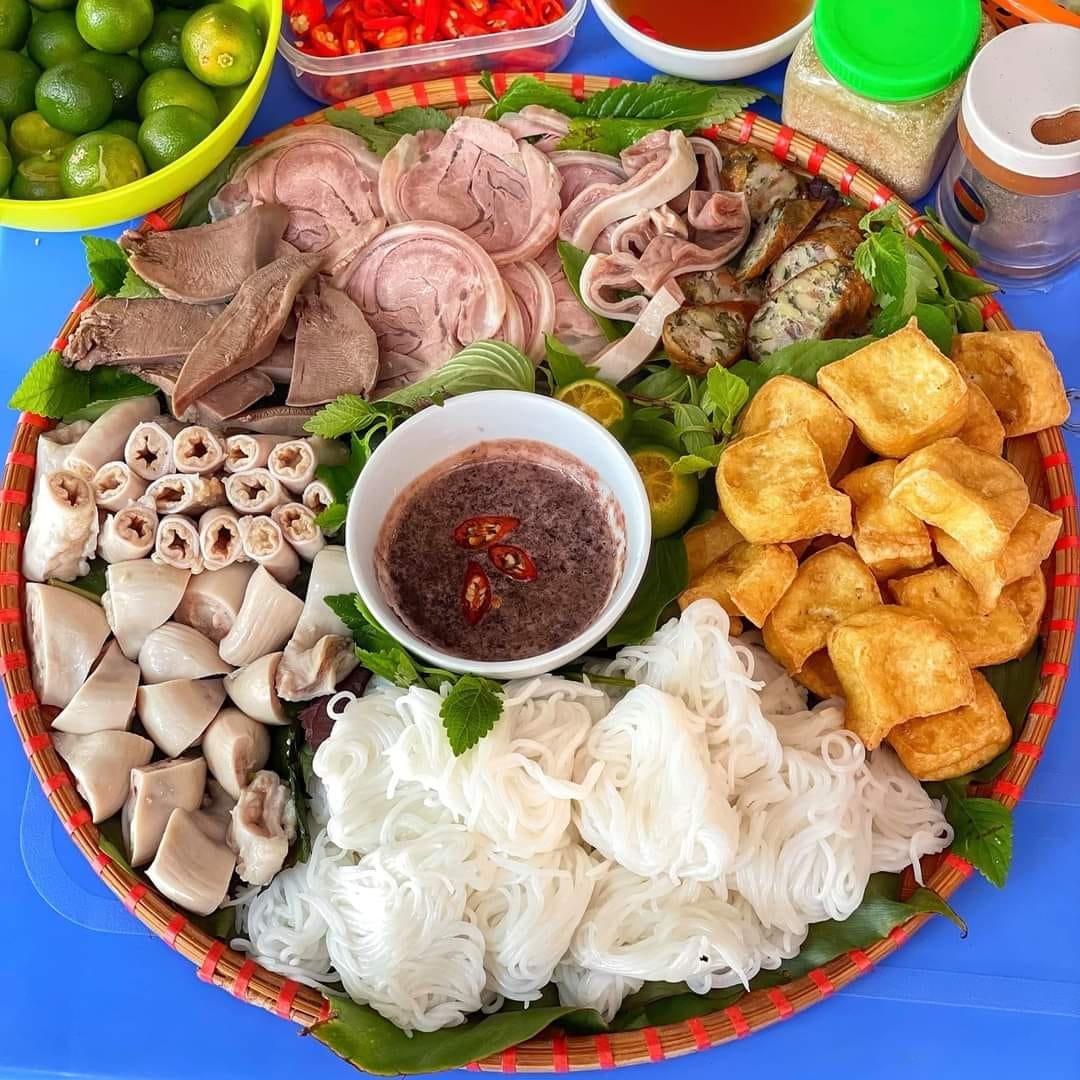 món ngon Hà Đông Bún đậu mắm tôm là món đặc sản của Hà Nội