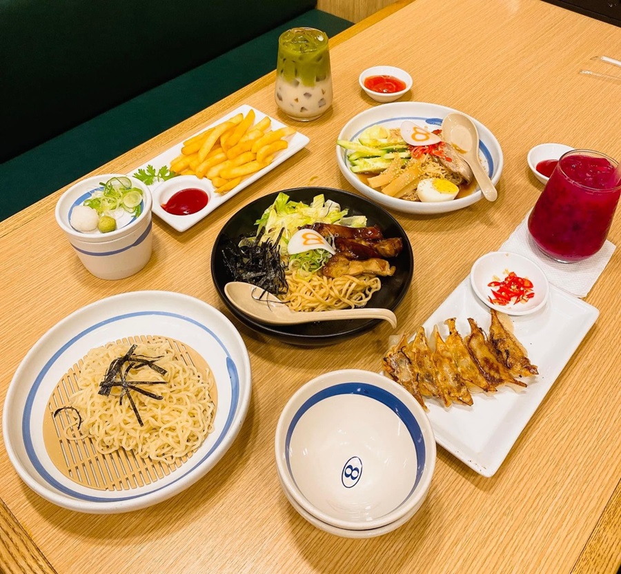 Món ngon nhà hàng Hachiban Ramen